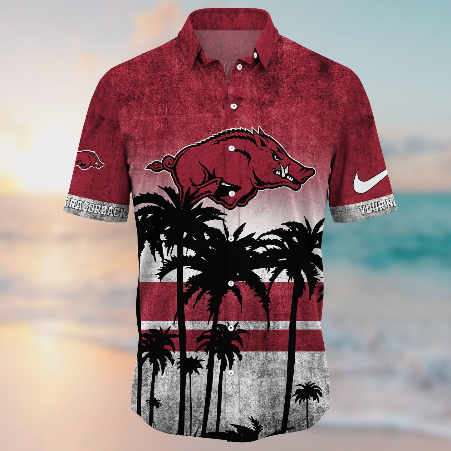 Arkansas Razorbacks NCAA2-Hawaiian Customize Trending New Season T0108364