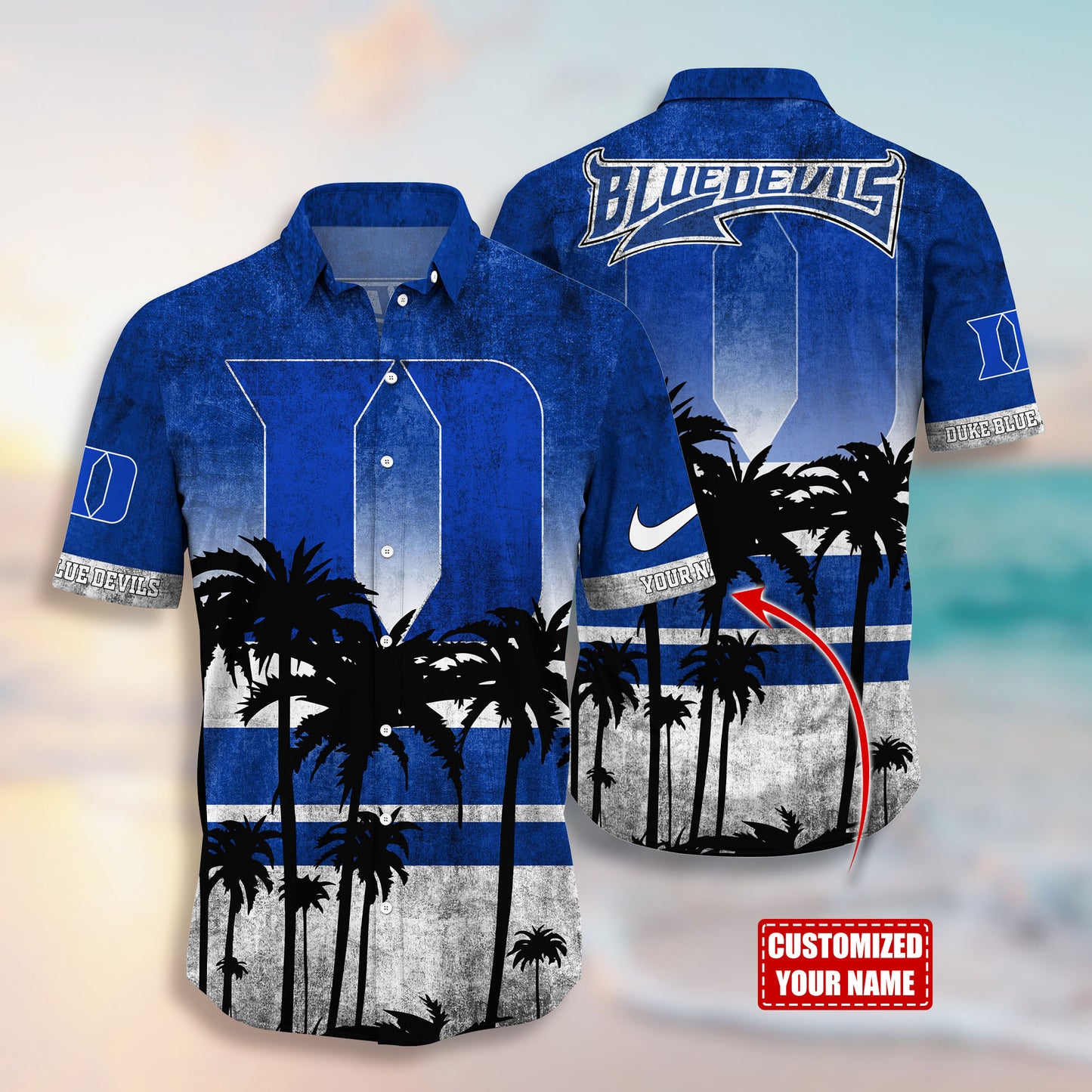Duke Blue Devils NCAA2-Hawaiian Customize Trending New Season T0108364