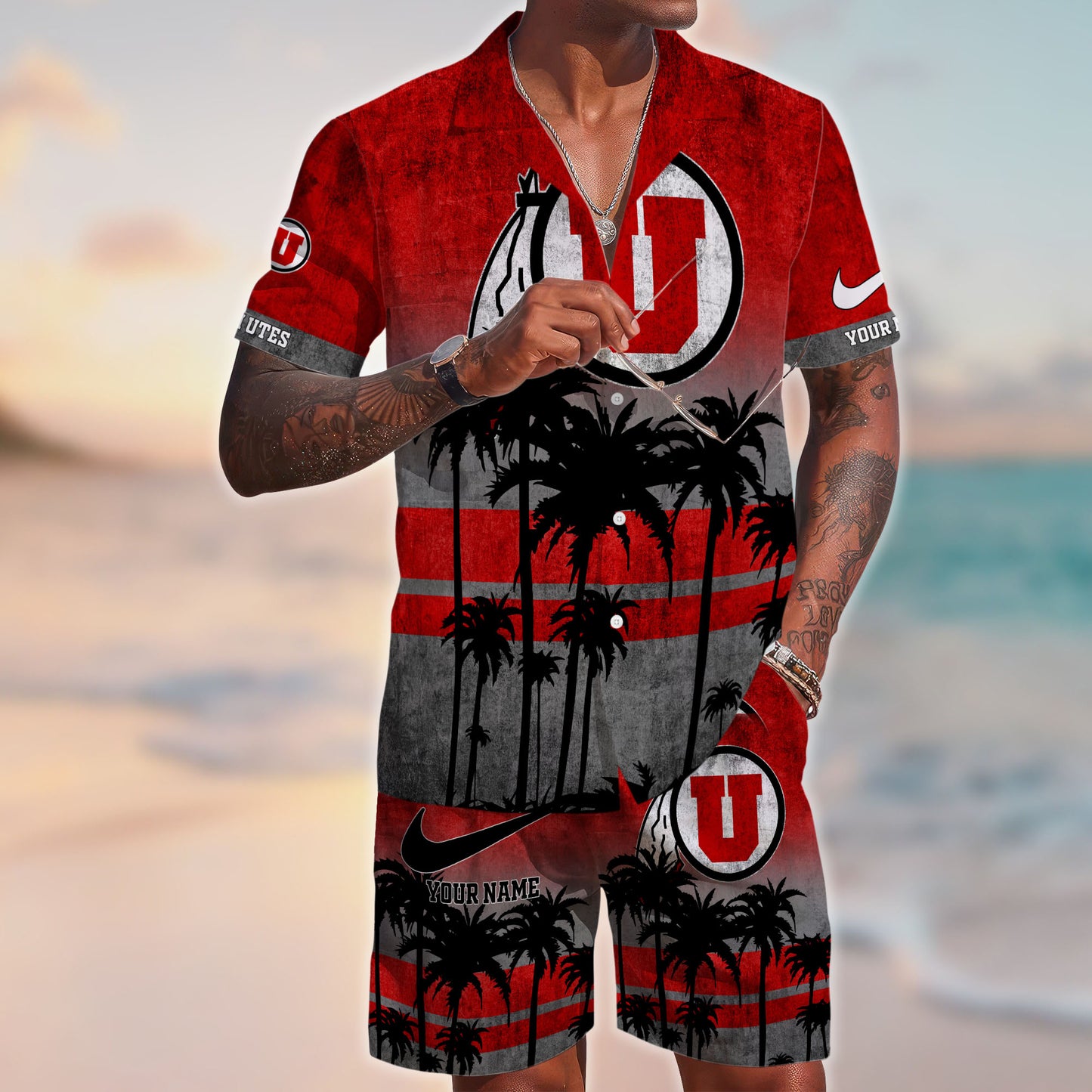 Utah Utes NCAA2-Hawaiian Customize Trending New Season T0108364