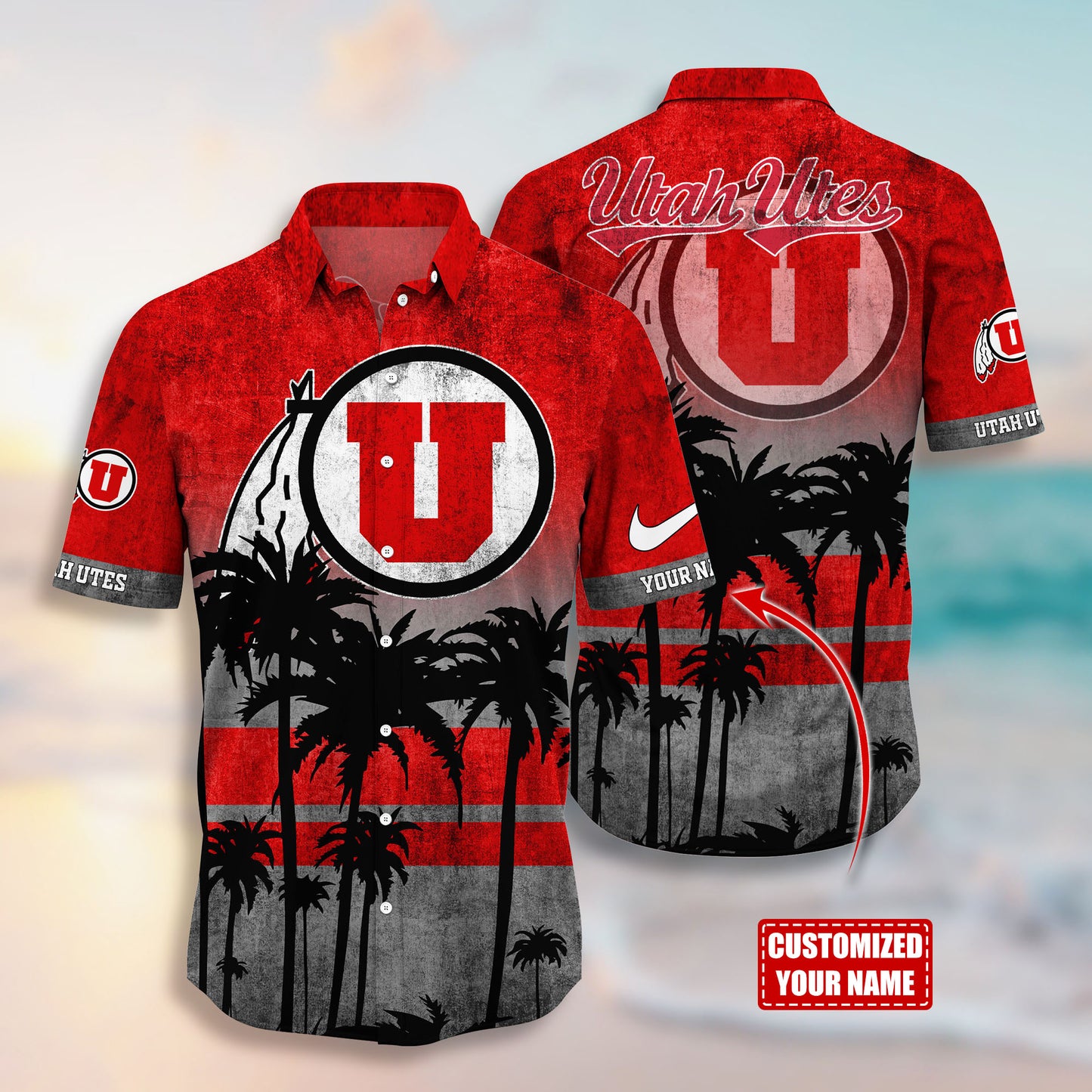 Utah Utes NCAA2-Hawaiian Customize Trending New Season T0108364