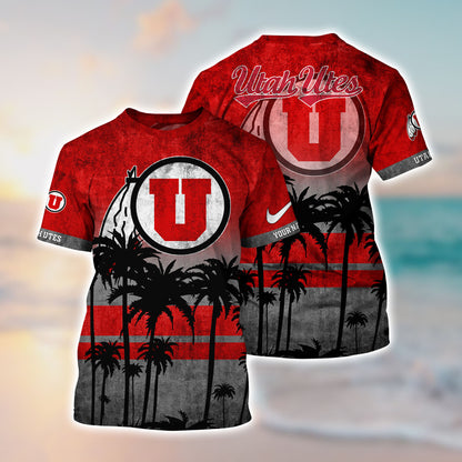 Utah Utes NCAA2-Hawaiian Customize Trending New Season T0108364