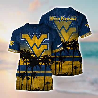 West Virginia Mountaineers NCAA2-Hawaiian Customize Trending New Season T0108364