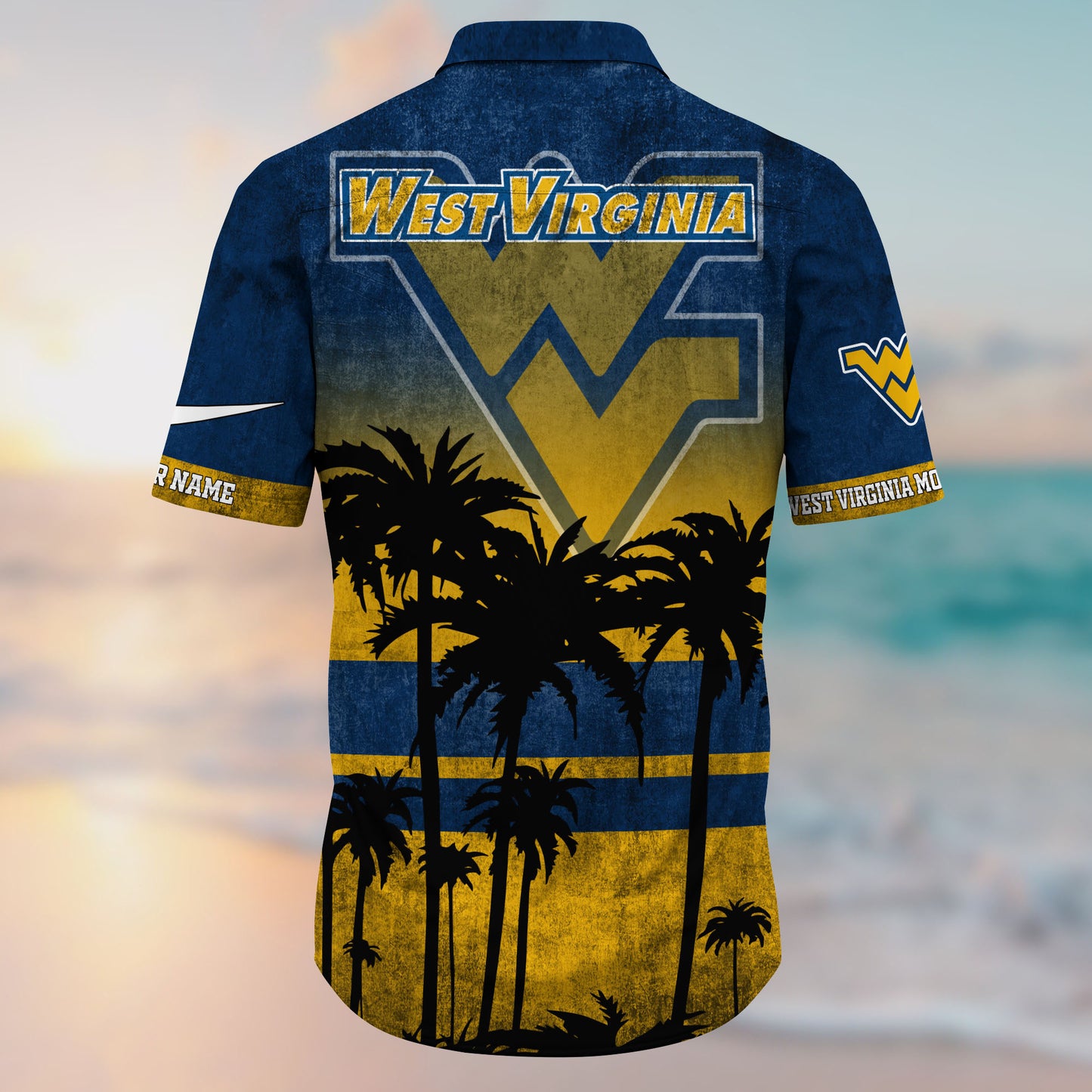 West Virginia Mountaineers NCAA2-Hawaiian Customize Trending New Season T0108364