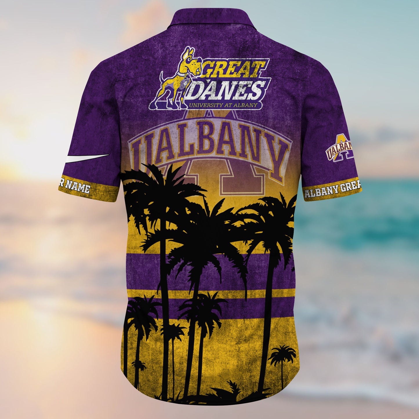 Albany Great Danes NCAA3-Hawaiian Customize Trending New Season T0108364