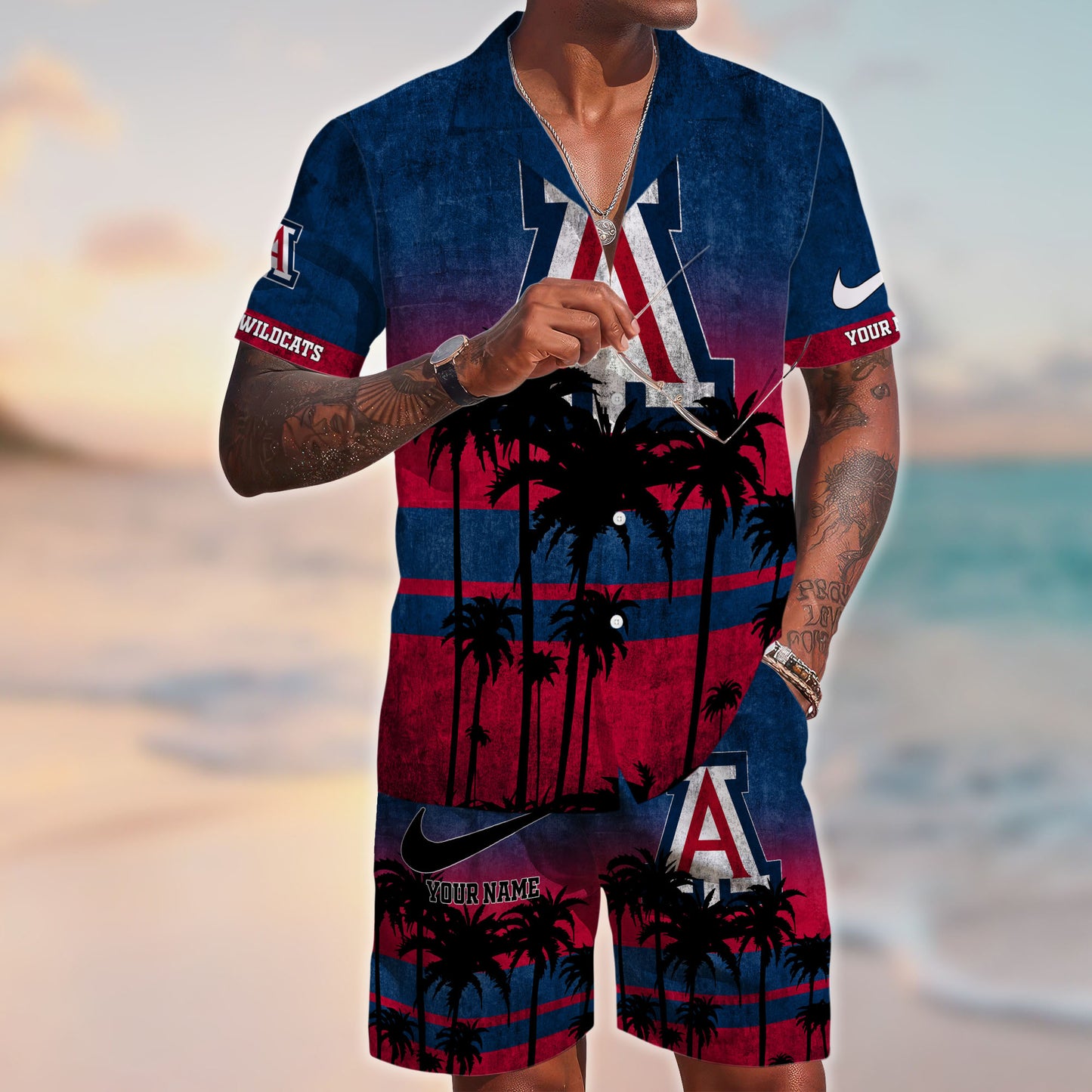 Arizona Wildcats NCAA3-Hawaiian Customize Trending New Season T0108364