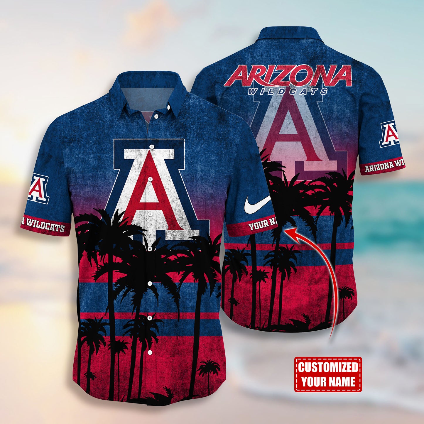 Arizona Wildcats NCAA3-Hawaiian Customize Trending New Season T0108364