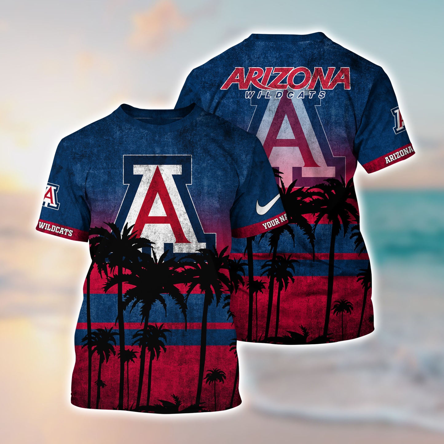 Arizona Wildcats NCAA3-Hawaiian Customize Trending New Season T0108364