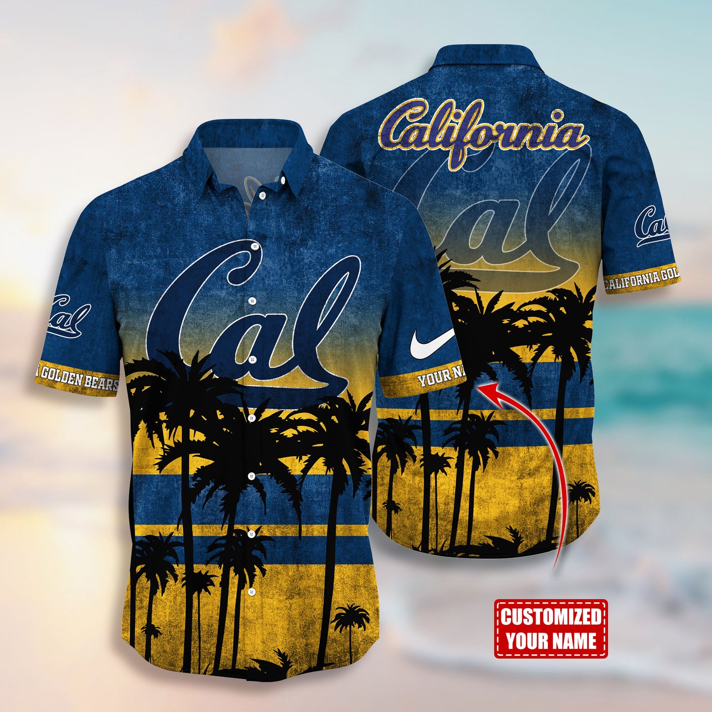 California Golden Bears NCAA3-Hawaiian Customize Trending New Season T0108364
