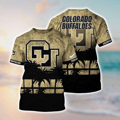 Colorado Buffaloes NCAA3-Hawaiian Customize Trending New Season T0108364