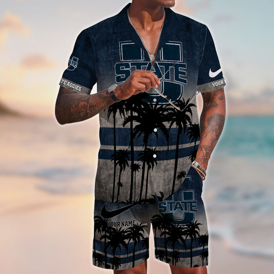 Utah State Aggies NCAA3-Hawaiian Customize Trending New Season T0108364