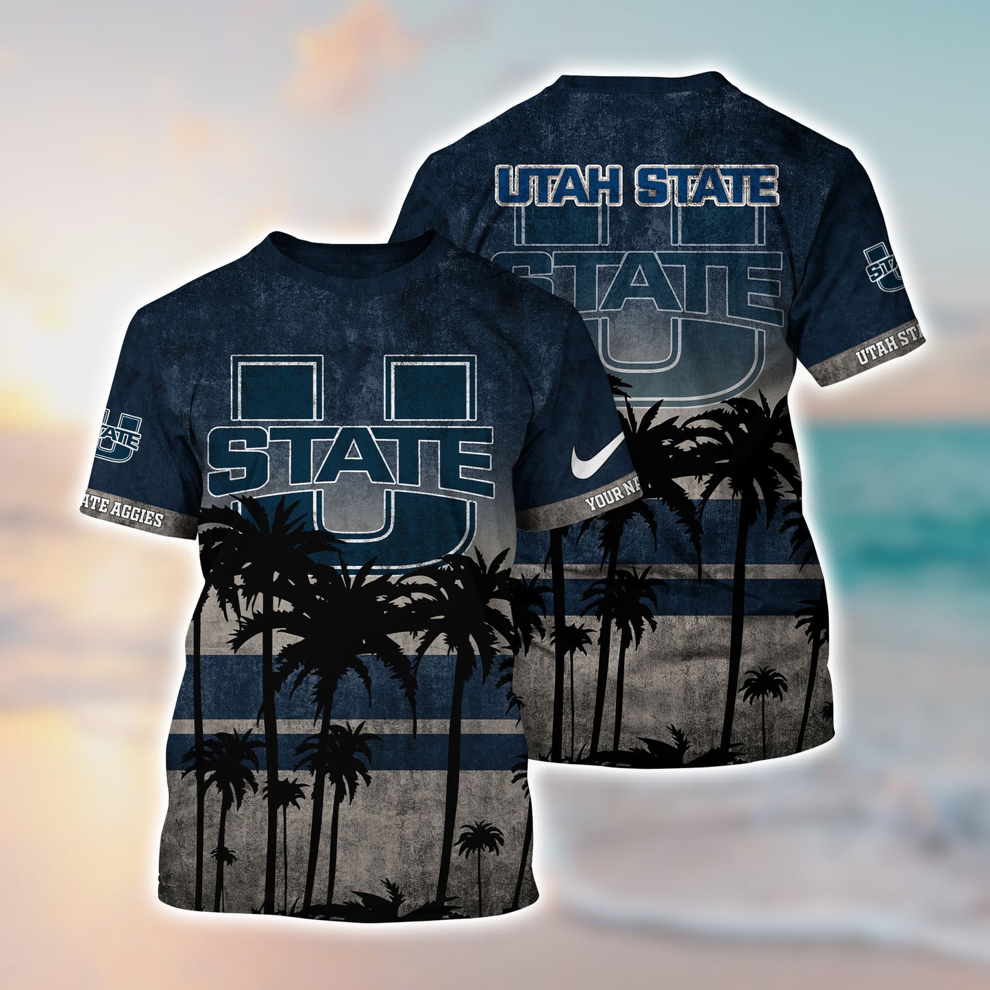 Utah State Aggies NCAA3-Hawaiian Customize Trending New Season T0108364