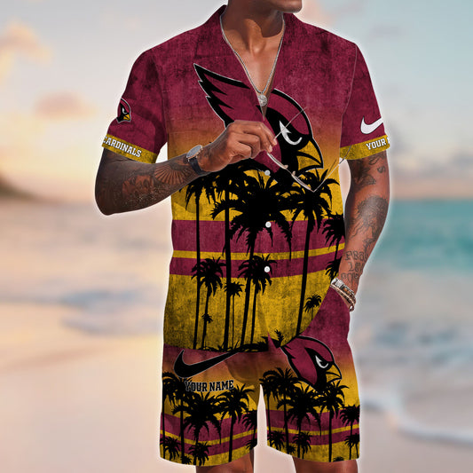 Arizona Cardinals NFL-Hawaiian Customize Trending New Season T0108364