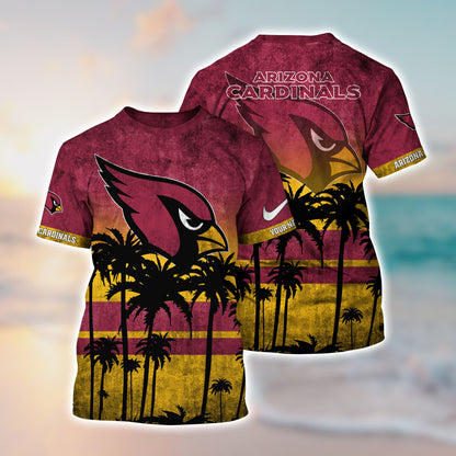 Arizona Cardinals NFL-Hawaiian Customize Trending New Season T0108364