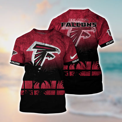 Atlanta Falcons NFL-Hawaiian Customize Trending New Season T0108364