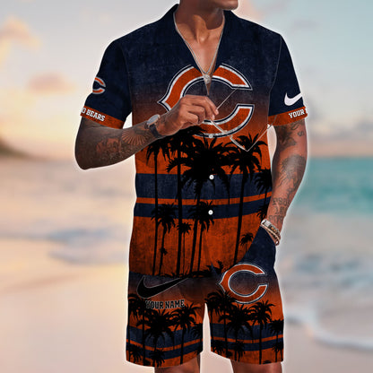 Chicago Bears NFL-Hawaiian Customize Trending New Season T0108364