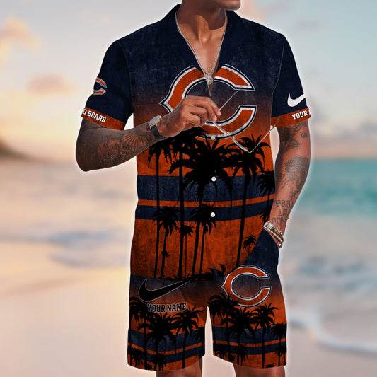 Chicago Bears NFL-Hawaiian Customize Trending New Season T0108364