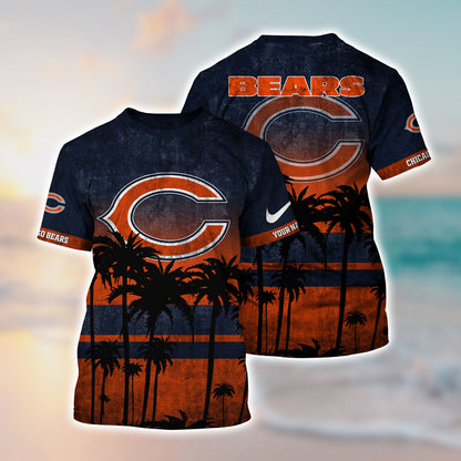 Chicago Bears NFL-Hawaiian Customize Trending New Season T0108364
