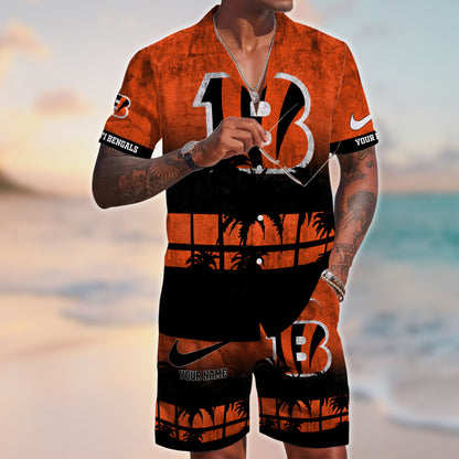 Cincinnati Bengals NFL-Hawaiian Customize Trending New Season T0108364
