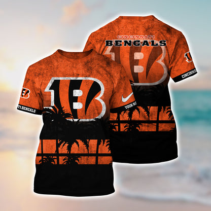 Cincinnati Bengals NFL-Hawaiian Customize Trending New Season T0108364