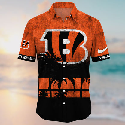 Cincinnati Bengals NFL-Hawaiian Customize Trending New Season T0108364