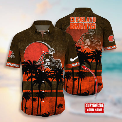 Cleveland Browns NFL-Hawaiian Customize Trending New Season T0108364
