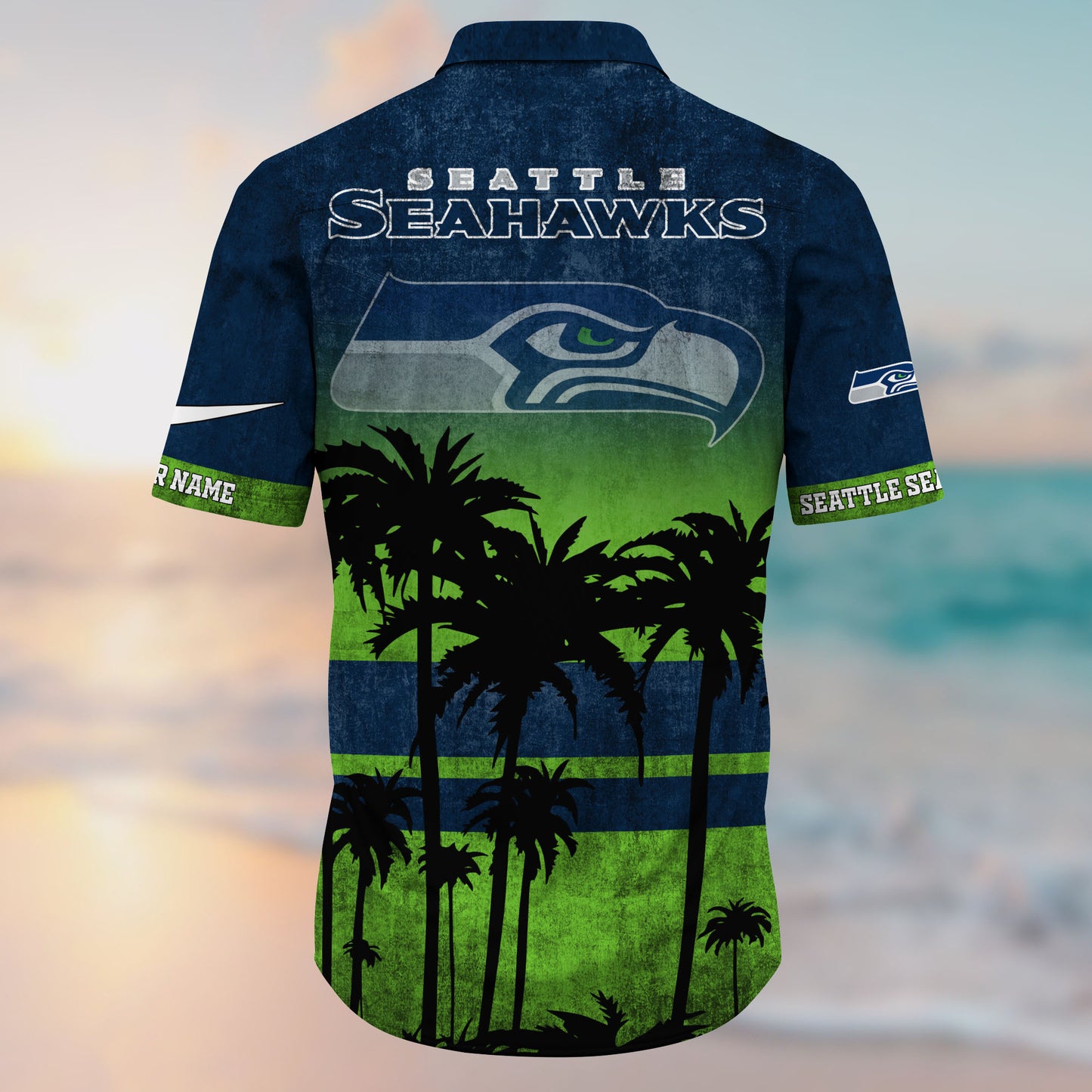 Seattle Seahawks NFL-Hawaiian Customize Trending New Season T0108364