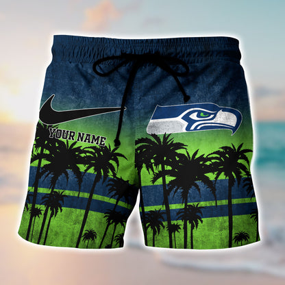 Seattle Seahawks NFL-Hawaiian Customize Trending New Season T0108364