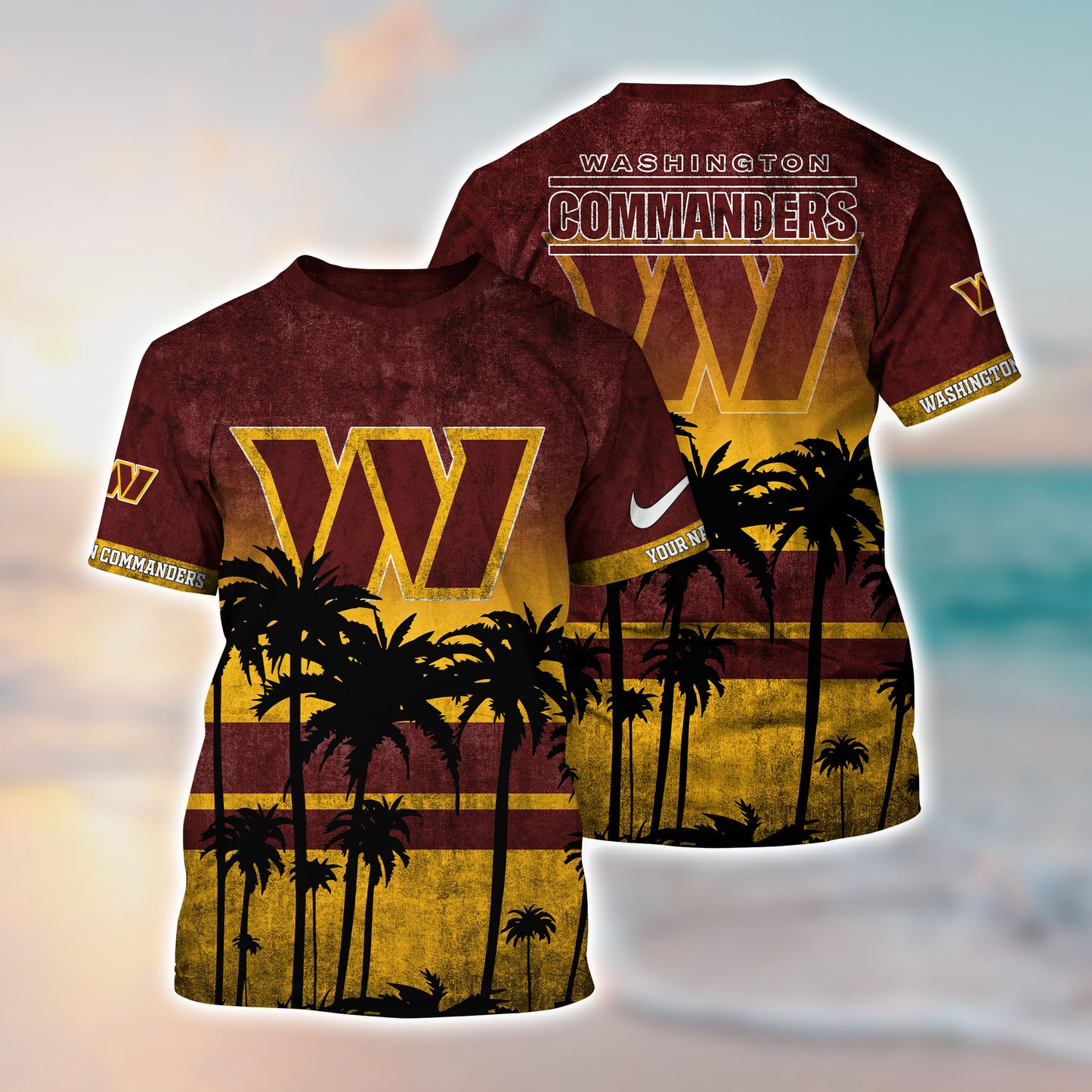 Washington Commanders NFL-Hawaiian Customize Trending New Season T0108364