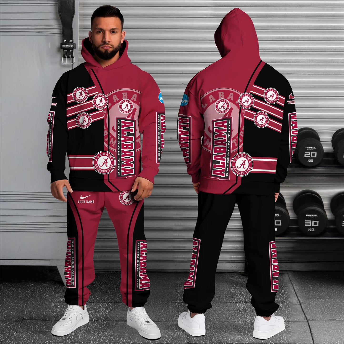 Alabama Crimson Tide NCAA1-Customized 3D  Hoodie And Joggers For Fans This Season TT0214867