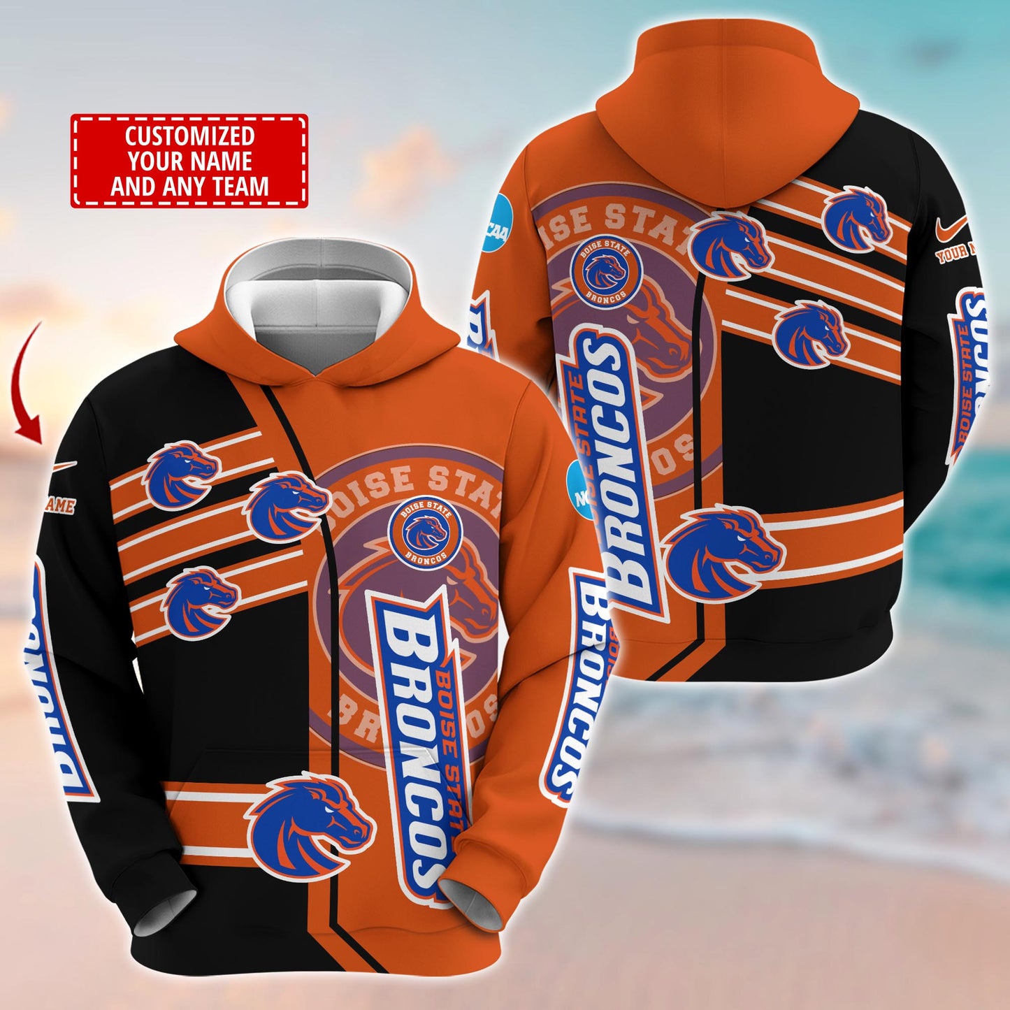 Boise State Broncos NCAA1-Customized 3D  Hoodie And Joggers For Fans This Season TT0214867