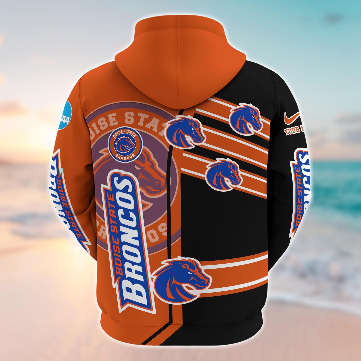 Boise State Broncos NCAA1-Customized 3D  Hoodie And Joggers For Fans This Season TT0214867