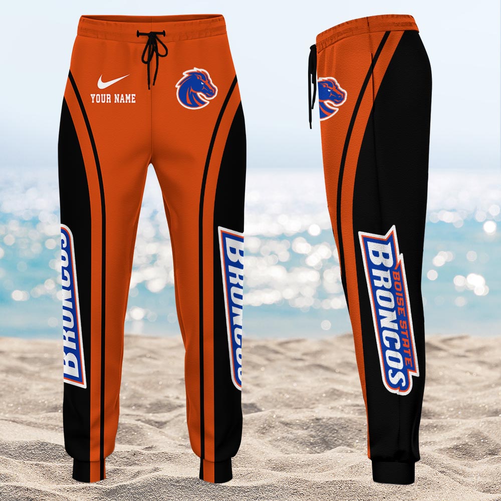 Boise State Broncos NCAA1-Customized 3D  Hoodie And Joggers For Fans This Season TT0214867
