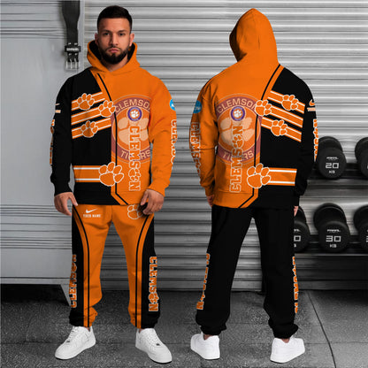 Clemson Tigers NCAA1-Customized 3D  Hoodie And Joggers For Fans This Season TT0214867