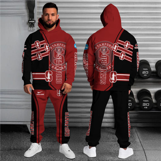 Stanford Cardinal NCAA1-Customized 3D  Hoodie And Joggers For Fans This Season TT0214867