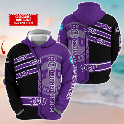TCU Horned Frogs NCAA1-Customized 3D  Hoodie And Joggers For Fans This Season TT0214867