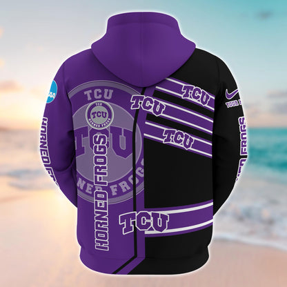 TCU Horned Frogs NCAA1-Customized 3D  Hoodie And Joggers For Fans This Season TT0214867