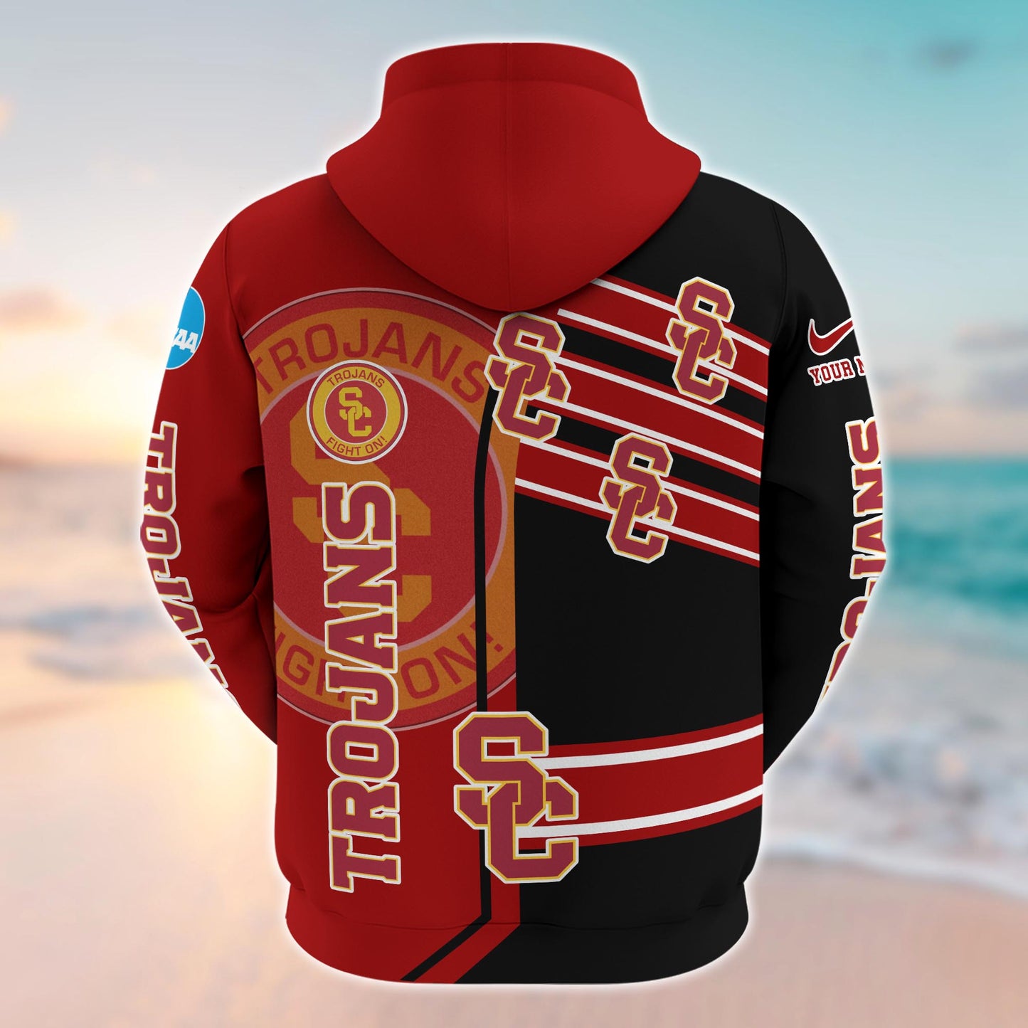 USC Trojans NCAA1-Customized 3D  Hoodie And Joggers For Fans This Season TT0214867