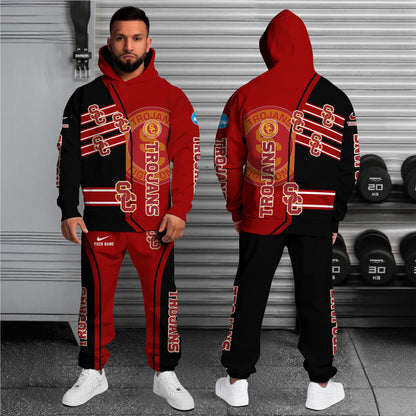 USC Trojans NCAA1-Customized 3D  Hoodie And Joggers For Fans This Season TT0214867