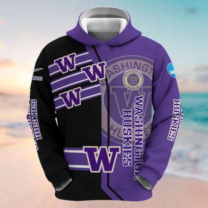 Washington Huskies NCAA1-Customized 3D  Hoodie And Joggers For Fans This Season TT0214867