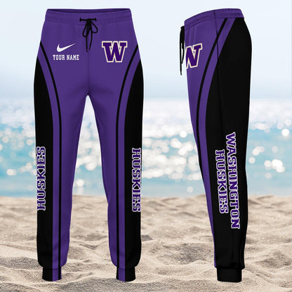 Washington Huskies NCAA1-Customized 3D  Hoodie And Joggers For Fans This Season TT0214867