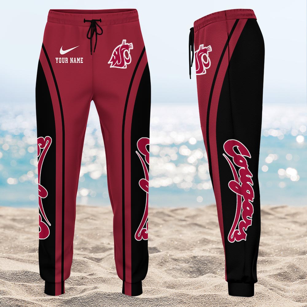 Washington State Cougars NCAA1-Customized 3D  Hoodie And Joggers For Fans This Season TT0214867