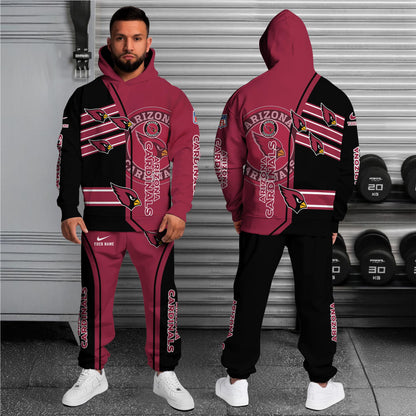 Arizona Cardinals NFL-Customized 3D  Hoodie And Joggers For Fans This Season TT0214867