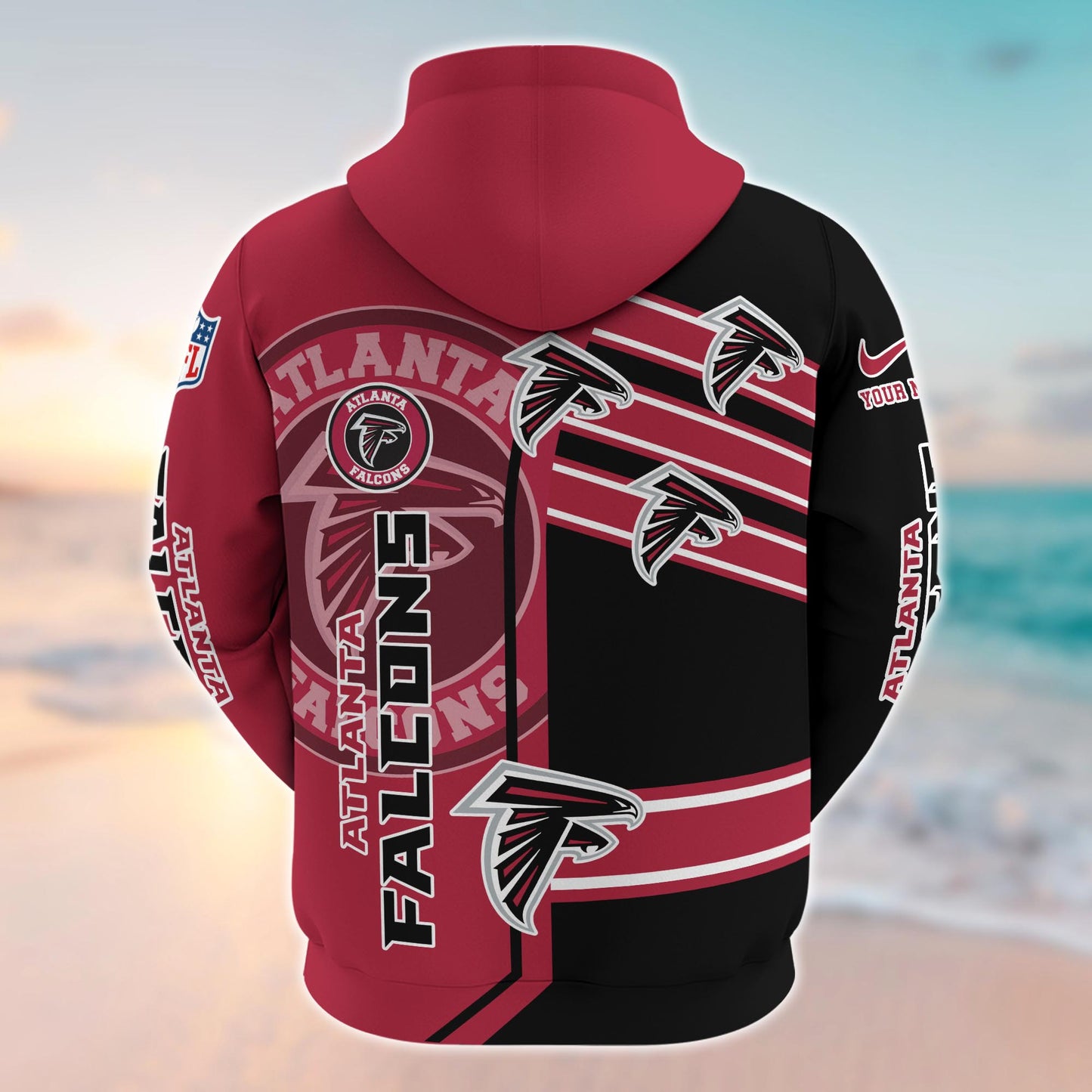 Atlanta Falcons NFL-Customized 3D  Hoodie And Joggers For Fans This Season TT0214867