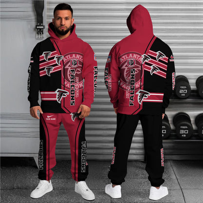 Atlanta Falcons NFL-Customized 3D  Hoodie And Joggers For Fans This Season TT0214867