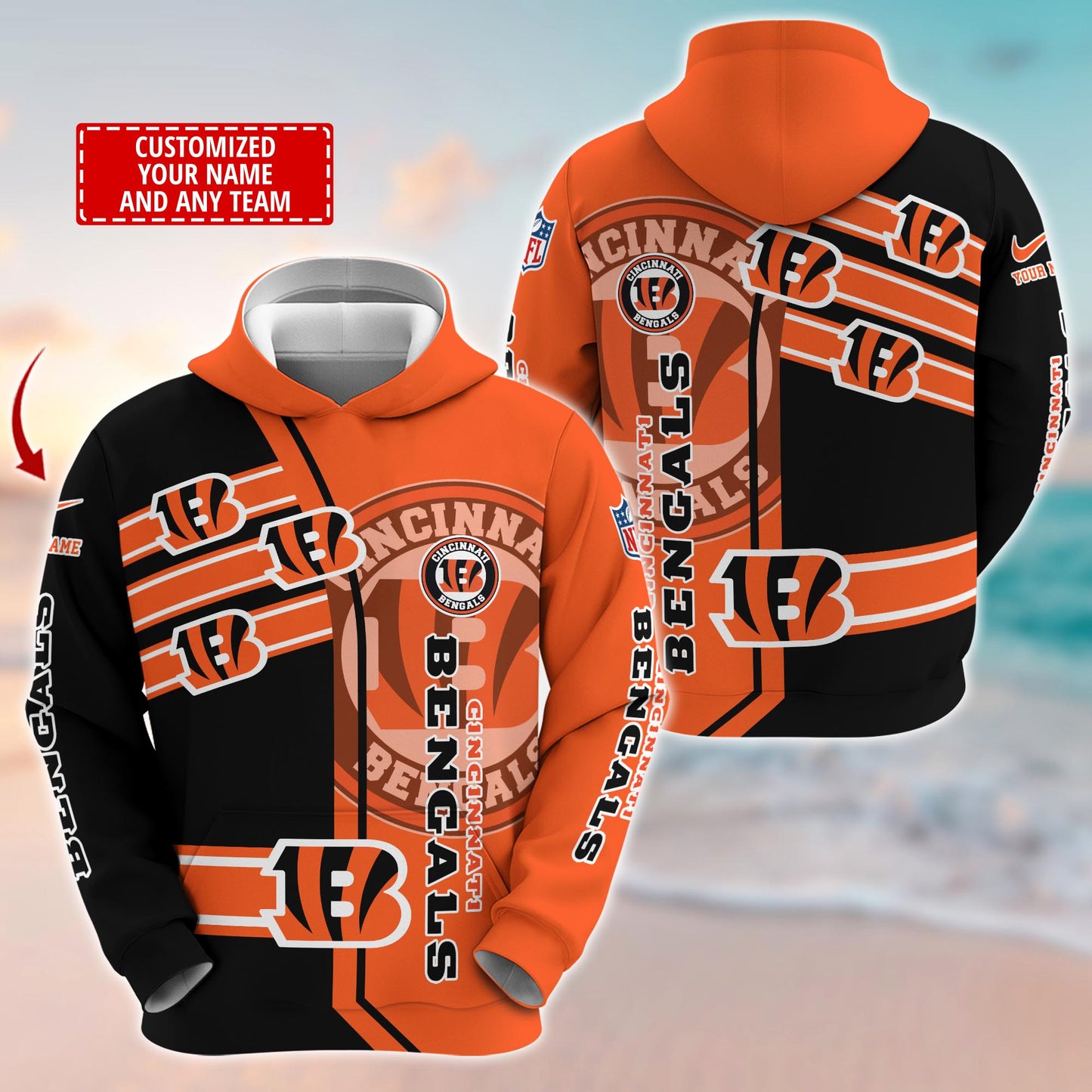 Cincinnati Bengals NFL-Customized 3D  Hoodie And Joggers For Fans This Season TT0214867