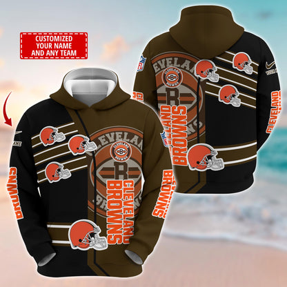 Cleveland Browns NFL-Customized 3D  Hoodie And Joggers For Fans This Season TT0214867