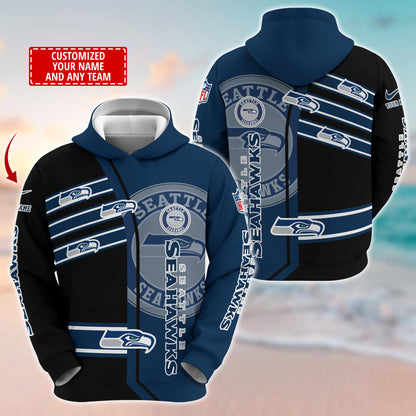 Seattle Seahawks NFL-Customized 3D  Hoodie And Joggers For Fans This Season TT0214867