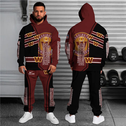 Washington Commanders NFL-Customized 3D  Hoodie And Joggers For Fans This Season TT0214867